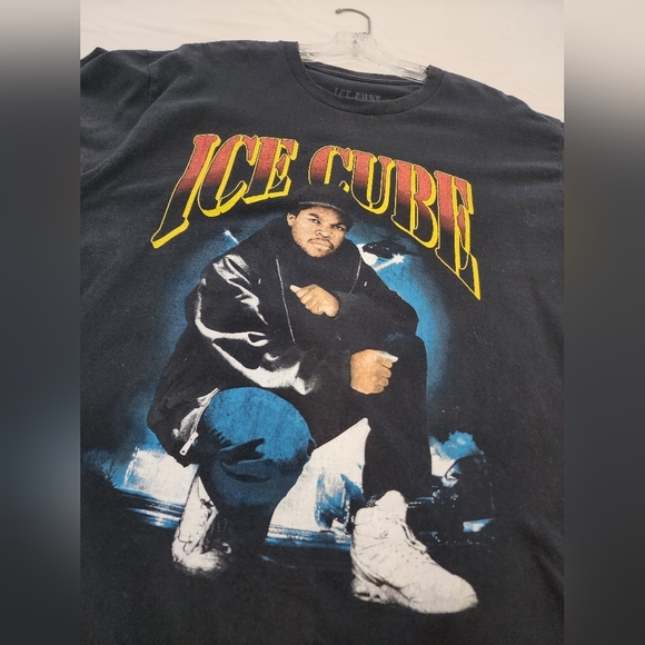 Ice Cube Men's Black Graphic T-Shirt/nk Size Large - Picture 9 of 10